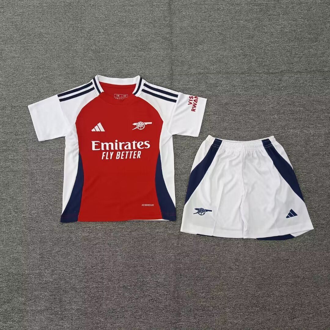 Kids-Arsenal 24/25 Home Leaked Soccer Jersey